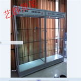 广州精品货架深圳古董玻璃展柜化妆品展示柜手机电脑货柜饰品柜台