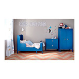 IKEA正品西安宜家代购~莱迈~布松纳 可加长型儿童床 伸缩床 2色选