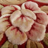 毯 欧式手工剪花 卧室客厅茶几地毯2厘米加厚新西兰纯羊毛加密地