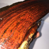 正宗老挝大红酸枝雕刻料红木木料边角料弹弓料水波纹摆件料批发