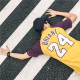 kebi退役纪念T恤24号湖人告别kobe夏季运动篮球短袖t恤男女学生款