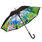 太阳伞防晒防紫外线遮阳伞黑胶超轻宫崎骏雨伞折叠创意龙猫伞日本