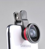 iPhone5S/6 Plus NOTE3/4 s6三星HTC通用手机夹子自拍广角镜头