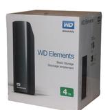 新品 WD/西部数据 Elements 4T E元素 3.5 USB3.0 4TB 移动硬盘