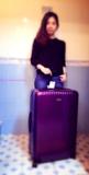 极速现货RIMOWA拉杆箱行李箱旅行箱 日默瓦SALSA AIR紫超轻登机箱