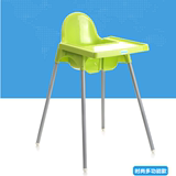 特价儿童餐椅便携可折叠婴儿多功能宝宝餐桌椅高低可调吃饭椅正品