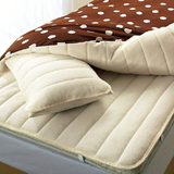 秋冬保暖摇粒绒绗缝垫 床褥子 单人双人床垫床护垫加棉加厚绗缝垫