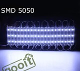 LED模块 贴片3灯5050模组 超高亮白光/七彩 吸塑发光字灯箱光源