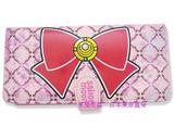 日本销售 美国输入品 美少女战士 sailormoon 粉色 蝴蝶结 长钱包