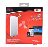 东芝 WiFi SSD 128G 无线固态 移动硬盘 USB3.0 手机存储器