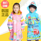 儿童雨衣candybaby韩国日本外贸正品男女童小孩雨披 卡通环保雨衣