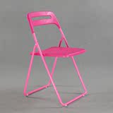 包邮特价简约宜家风格折叠椅塑料椅靠背椅子餐椅靠背椅子学生椅