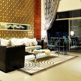 时尚法式宜家地毯客厅茶几沙发地毯卧室床边满铺手工腈纶地毯定制