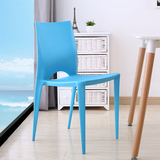 简约时尚成人塑料椅 塑料餐椅 创意个性家用餐椅休闲办公椅子