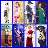 2016新款韩版 影楼孕妇装孕妇写真服装 时尚孕妇拍照妈咪摄影服