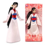 女童玩具娃娃 美国正版Disney迪士尼公主芭比花木兰Mulan 礼物