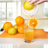 手动榨汁机手动家用橙子柠檬果汁手摇榨汁器 婴儿家用水果压榨器