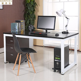 电脑桌台式家用办公桌宜家双人电脑桌简约环保书桌会议桌桌子包邮