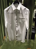 Givenchy纪梵希/法国代购/到店实拍/15秋冬新款白色纯棉男士衬衫