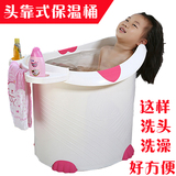 郁金香儿童洗澡桶超大号可坐保温婴儿浴桶加厚宝宝泡澡桶塑料浴盆