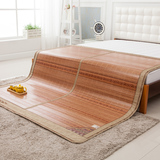 高档木纹竹席子 1.5m 1.8米宽竹条 床席可折叠式双面品质凉席