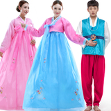 大长今演出服成人朝鲜少数民族绣花服装韩国传统舞蹈女士韩服古装