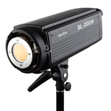 神牛SL200W太阳灯LED摄影摄像灯视频灯光 摄影棚实景棚拍摄单灯头