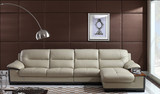全友家私 家具 家居正品 皮卡诺系列简约时尚 22396沙发 真皮沙发