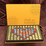 顺丰包邮好时巧克力礼盒装 Kisses99粒方形DIY妇女情人节礼物女友