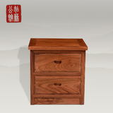 红木实木非洲花梨床头柜卧室床头柜储物柜置物柜现代中式特价柜