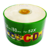 香蕉 CD-R空白刻录盘 可打印双面黑胶音乐光盘 原料A+ 50片