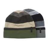 2015新款Timberland正品代购男装 添柏岚时尚粗条纹保暖针织线帽
