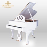 德国门德尔松钢琴 三角钢琴家用教学演奏白色亮光GP-04FA-170