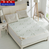 透气竹炭纤维床护垫床垫子夏季床褥子单双人薄床垫宿舍1.5/1.8米