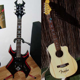电吉他贴纸电吉他配件雕花电吉他琴颈旋钮电吉他上台装饰贴纸贴花