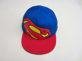 HM专柜同步新款出口欧美超人男童鸭舌帽童太阳帽子棒球帽