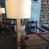 正品漫咖啡桌椅 漫咖啡家具灯饰 loft复古简约老榆木落地灯