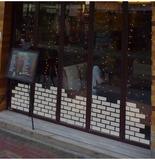 「复古墙砖」个性咖啡馆西餐厅背景装饰墙贴服装店橱窗玻璃贴纸