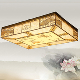 欧式水晶灯现代简约金色方形led吸顶灯卧室创意奢华大气客厅灯具