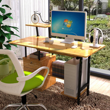 舒适台式电脑桌 家用简易办公桌书桌包物流1米/1.2m宽50/52高73cm