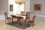 腾飞家具实木餐桌，实木餐椅，纯实木家具，不含甲醇绿色实木家具