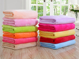 素色法兰绒床上用品毛绒毯冬季加厚保暖床单纯色夏季空调毯夏凉被