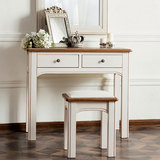 美式实木梳妆台卧室整装化妆桌现代简约桌镜组合欧式小户型桌子