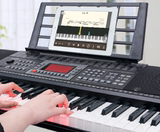 b手卷钢琴61键加厚专业版便携式折叠软电子琴硅胶键盘88