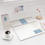 韩国文具iconic 桌面型 立式/周/月计划本记事本 Desk Planner