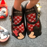 【天天特价】梅丽莎童鞋大码米奇儿童果冻鞋夏季雨鞋卡通女童凉鞋