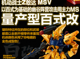 (绝对现货包邮)万代 高达模型 MG 1/100 量产型百式改 PB限定版