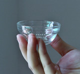 特价小玻璃碗 透明 美容院用调精油碗 化妆碗 调面膜小碗 布丁碗