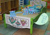 幼儿园高档儿童床 拆装烤漆欧版午休床 数字 小人图案宝宝床厂价