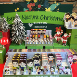 韩国代购自然乐园 EXO 圣诞限量Q版卡通 护手霜 价格为1只拆卖